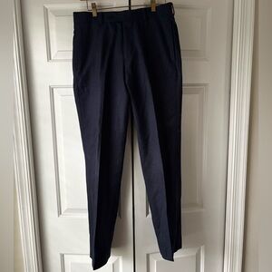 Brooks Brothers Men's Navy Dress Pants - Classic Straight Fit